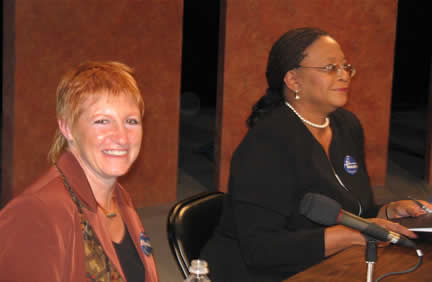 Carla Madison and Sharon Bailey