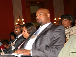 Richard Lewis of RTL Networks, CBCC board member and Chamber Connect co-chair, attends a Chamber Connect event.